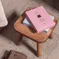 Hydro Bomb and Glow Up packages placed on a stool